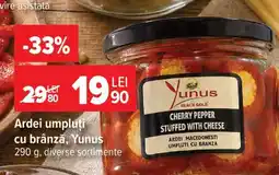 Carrefour Ardei umpluți cu brânză, Yunus Ofertă