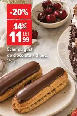 Carrefour Ecler cu gust de ciocolată x 2 buc Ofertă