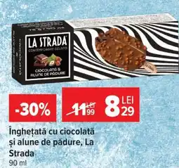 Carrefour Înghețată cu ciocolată și alune de pădure La Strada Ofertă