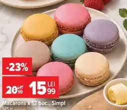Carrefour Macarons x 12 buc., Simpl Ofertă