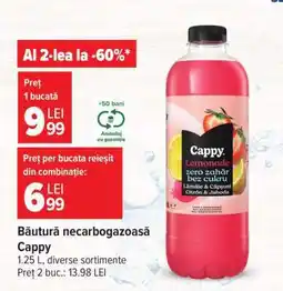 Carrefour Băutură necarbogazoasă Cappy Ofertă