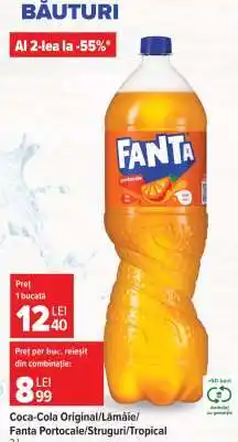 Carrefour Fanta portocale Ofertă