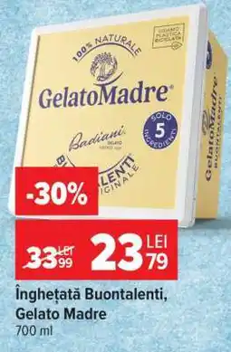 Carrefour Înghețată Buontalenti Gelato Madre Ofertă