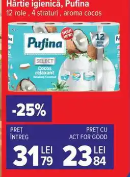 Carrefour Hârtie igienică, Pufina Ofertă