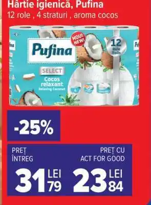 Carrefour Hârtie igienică, Pufina Ofertă