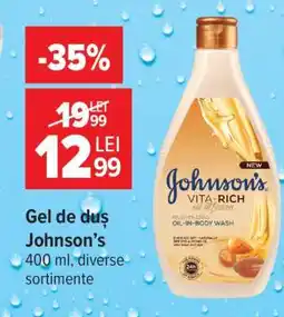 Carrefour Gel de duș Johnson's Ofertă