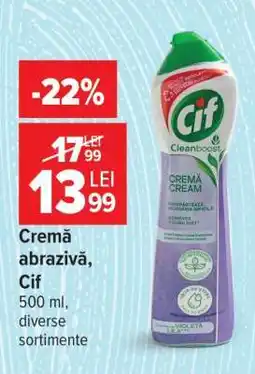 Carrefour Cremă abrazivă Cif Ofertă