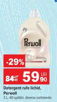 Carrefour Detergent rufe lichid, Perwoll Ofertă