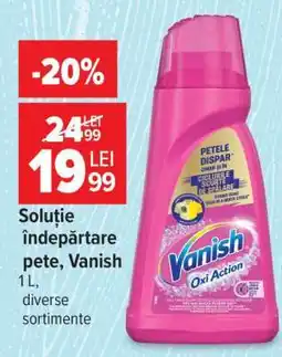 Carrefour Soluție îndepărtare pete Vanish Ofertă