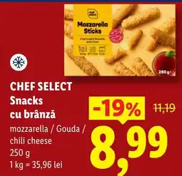 Lidl CHEF SELECT Snacks cu brânză Ofertă