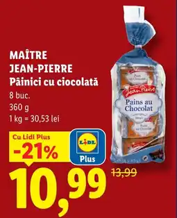 Lidl MAÎTRE JEAN-PIERRE Pâinici cu ciocolată Ofertă