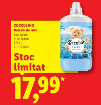 Lidl COCCOLINO Balsam de rufe Ofertă