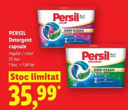 Lidl PERSIL Detergent capsule Ofertă