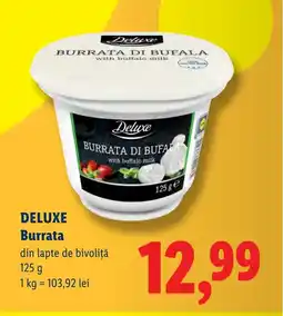 Lidl DELUXE Burrata Ofertă