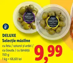 Lidl DELUXE Selecţie măsline Ofertă