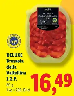 Lidl DELUXE Bresaola della Valtellina I.G.P. Ofertă