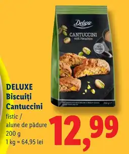 Lidl DELUXE Biscuiţi Cantuccini Ofertă