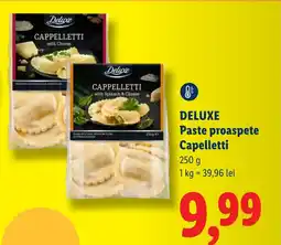 Lidl DELUXE Paste proaspete Capelletti Ofertă