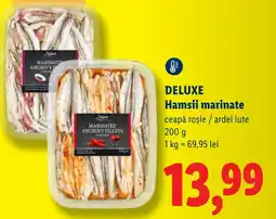 Lidl DELUXE Hamsii marinate Ofertă