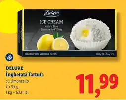 Lidl DELUXE Îngheţată Tartufo Ofertă