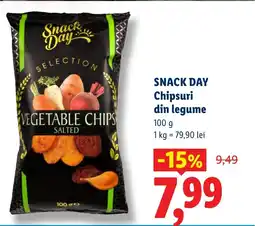 Lidl SNACK DAY Chipsuri din legume Ofertă