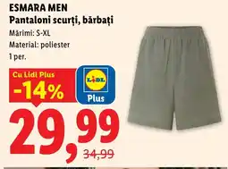 Lidl ESMARA MEN Pantaloni scurţi, bărbați Ofertă