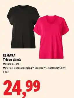Lidl ESMARA Tricou damă Ofertă