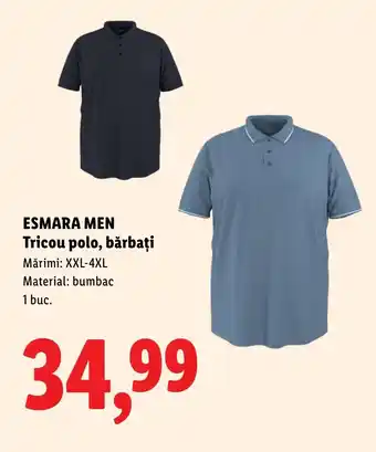 Lidl ESMARA MEN Tricou polo, bărbați Ofertă