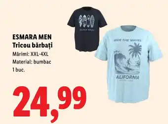Lidl ESMARA MEN Tricou bărbați Ofertă