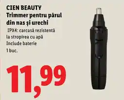 Lidl CIEN BEAUTY Trimmer pentru părul din nas şi urechi Ofertă
