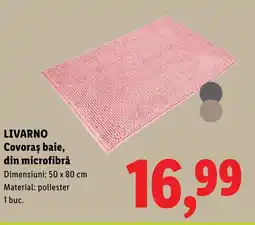 Lidl LIVARNO Covoras baie, din microfibră Ofertă