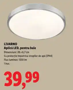 Lidl LIVARNO Aplică LED, pentru baie Ofertă