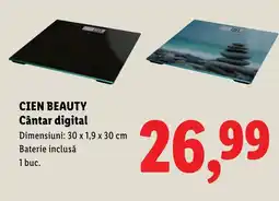 Lidl CIEN BEAUTY Cântar digital Ofertă