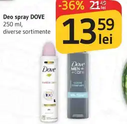 Supeco Deo spray DOVE Ofertă