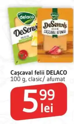 Supeco Cascaval felii DELACO Ofertă