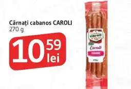 Supeco Cârnaţi cabanos CAROLI Ofertă