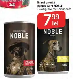 Supeco Hrană umedă pentru câini NOBLE Ofertă