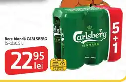 Supeco Bere blondǎ CARLSBERG Ofertă