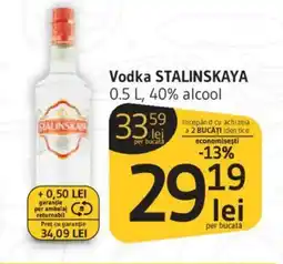 Supeco Vodka STALINSKAYA Ofertă
