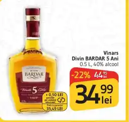 Supeco Vinars Divin BARDAR 5 Ani Ofertă