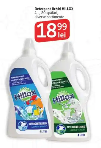 Supeco Detergent lichid HILLOX Ofertă