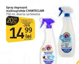Supeco Spray degresant multisuprafeţe CHANTECLAIR Ofertă
