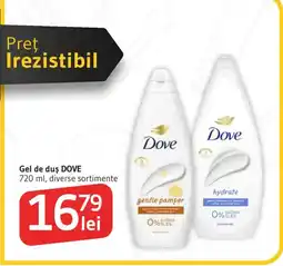 Supeco Gel de duş DOVE Ofertă