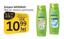 Supeco Şampon WASH&GO Ofertă