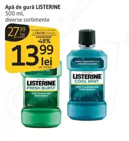 Supeco Apă de gurǎ LISTERINE Ofertă