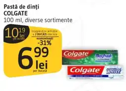 Supeco Pastă de dinți COLGATE Ofertă