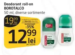 Supeco Deodorant roll-on BOROTALCO Ofertă