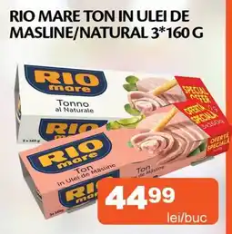 Unicarm Rio mare ton in ulei de masline/natural Ofertă