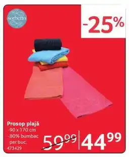 Selgros Prosop plajă Ofertă