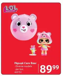Selgros Păpușă Care Bear Ofertă